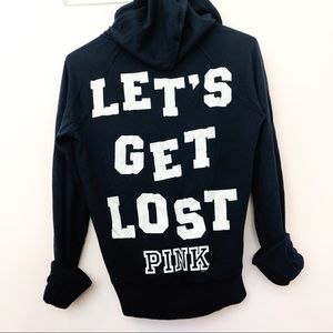 “Let’s Get Lost” Victoria Secret PINK Hoodie